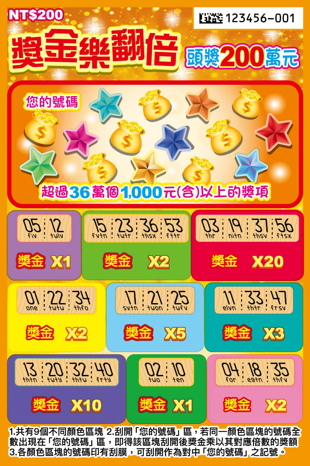 馬年刮刮樂攻略｜獎金樂翻倍