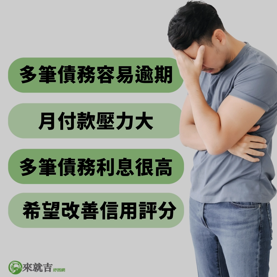 何時應該考慮債務整合？