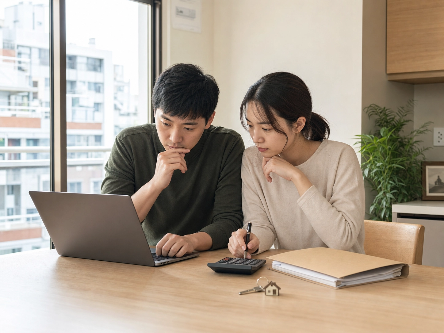 新青安 2.0 首購族試算房貸與評估還款能力示意圖