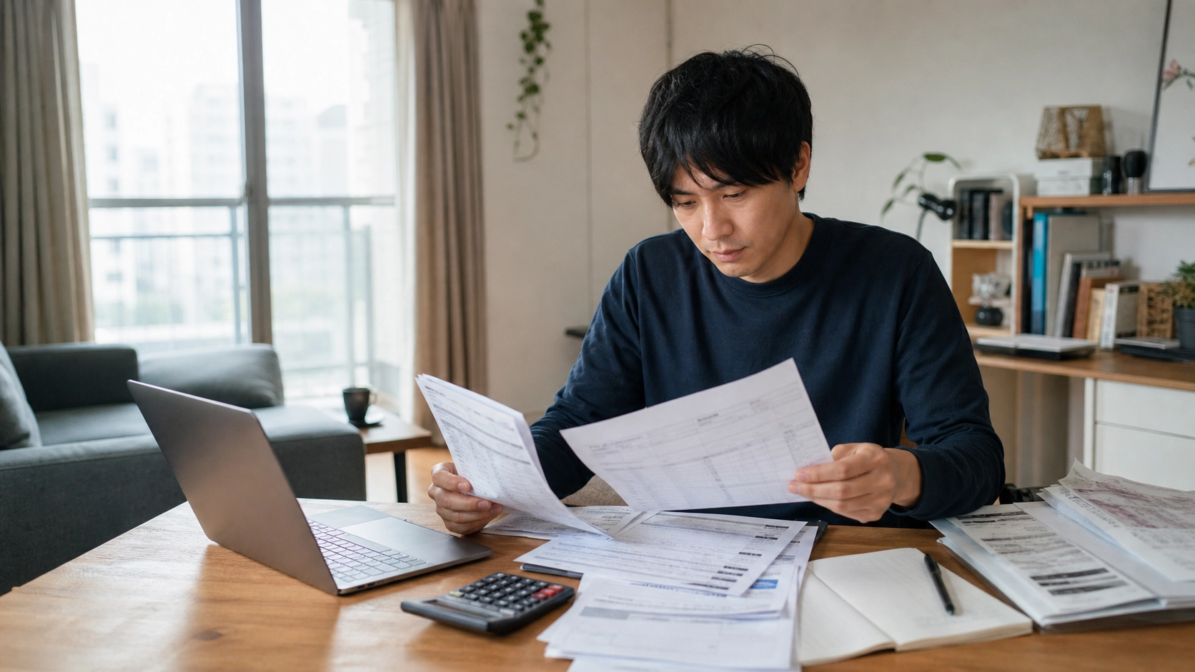 沒勞保貸款申請人整理規律入帳與收入證明